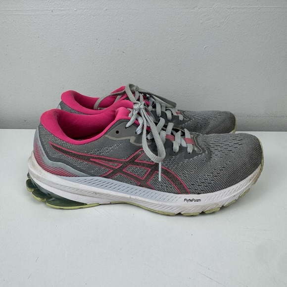 Asics GT-1000 FlyteFoam running sneakers gray‎ pink women's 8 stability - Picture 4 of 16